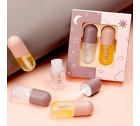 DEROL - Set of 2: Day and Night Lip Plumper Oil Set #DR888 Set - 5.5ml x 2