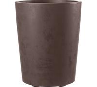 Deroma Macetero "Millenium" 53 cm con Depósito de Agua - Antracita - Brownstone