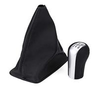 Deror Bota de polaina de palanca de cambios de 5 velocidades para Toyota Corolla ex 1998-2009 negro