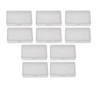 Deror Estuche para Juegos, Caja de Juego de Cartucho de Cubierta Antipolvo Transparente de 10 Piezas para Nintendo Game Boy Advance GBA