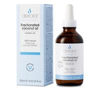 Derora Aceite de coco fraccionado | Nutre la piel, el cabello y las uñas | 100% puro y natural | Rico en antioxidantes y vitamina A, C y E | Vegano y sin crueldad (120ml)