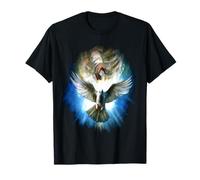 Derramando el Espíritu Santo Paloma de la Paz Nuevo Vino Camiseta