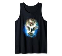 Derramando el Espíritu Santo Paloma de la Paz Nuevo Vino Camiseta sin Mangas