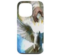 Derramando el Espíritu Santo Paloma de la Paz Nuevo Vino Carcasa para iPhone 13 Pro