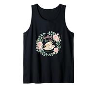 Derramando el té Desde 1773 American History Teacup Floral Camiseta sin Mangas
