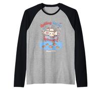 Derramando el té Desde 1773 Historia Americana Camiseta Manga Raglan