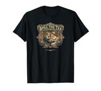 Derramar el té Old Fashioned Ladies Gossip Vintage Graphic Camiseta