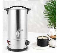 Derretidor Cera Eléctrico,máquina Comercial para Hacer Velas con Boquilla Vertido Rápido, Temperatura Ajustable 86°F-230°F Y Vertido Sin Derrames,fácil Limpiar, para Cera Abejas Soja Y Coco(25L)