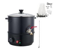 Derretidor de cera para hacer velas, olla eléctrica con boquilla fácil de verter para hacer jabón y velas