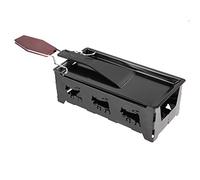 Derretidor de Queso, Mini Raclette Set Antiadherente, Sartén Portátil para Derretir Queso de Las Velas, Herramienta para Asar a la Parrilla para la Cocina Casera, con Manija Plegable, con Espátula
