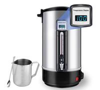 Derretidor eléctrico de cera con control de temperatura y boquilla de vertido para hacer velas, diseño fácil de limpiar para uso doméstico y comercial