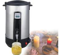 Derretidor eléctrico de cera para hacer velas, calentador de cera de soja de parafina inoxidable, para salón de belleza o uso doméstico