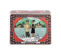 Derrière la porte - Caja de café con texto "Je t'aime"