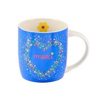 Derrière La Porte (DLP) - Taza con tapa (+ caja), diseño de agradecimiento