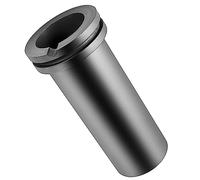 Deruilong Crisol de grafito, 1kg crisol de grafito de alta pureza, fundición de oro, plata, cobre, horno fundición molde fundición herramientas de joyería