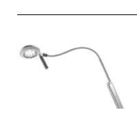 Derungs Lámpara Visiano 10 Pin Flexible 50000 Lux LED 13W 4400K Diámetro 18cm