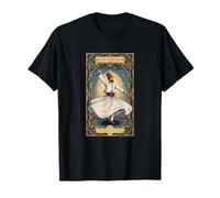 Dervish Sufi Tarot Card Danza Giratoria Espiritual Camiseta