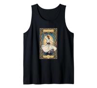 Dervish Sufi Tarot Card Danza Giratoria Espiritual Camiseta sin Mangas