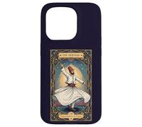 Dervish Sufi Tarot Card Danza Giratoria Espiritual Carcasa para iPhone 15 Pro