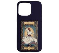 Dervish Sufi Tarot Card Danza Giratoria Espiritual Carcasa para iPhone 15 Pro MAX
