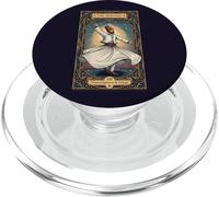 Dervish Sufi Tarot Card Danza Giratoria Espiritual PopSockets PopGrip para MagSafe