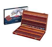 Derwent 2300343 - Caja de Madera con 72 Lápices Derwent Pastel para Dibujar y Colorear, Perfecto para Regalo, Ideal para Mezclar y Colorear, Calidad Profesional