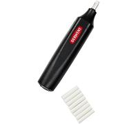 Derwent 2301931 - Borrador Eléctrico De Precisión A Pilas, Corrección Rápida De Pequeñas Áreas, Funcionamiento Con 2 Pilas AAA (No Incluidas), Diseño Compacto Y Ligero