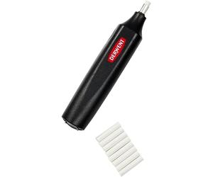 Derwent 2301931 - Borrador Eléctrico De Precisión A Pilas, Corrección Rápida De Pequeñas Áreas, Funcionamiento Con 2 Pilas AAA (No Incluidas), Diseño Compacto Y Ligero