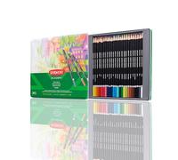 Derwent 2301938 - Caja Metálica con 24 Lápices de Colores Academy, Ideales para Colorear, Dibujar e Ilustrar, Fáciles de Usar y de Madera Natural