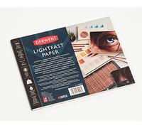 Derwent 2305832 - Papel Lightfast de 20 Hojas, 100 % Algodón, Sin Ácidos, Prensado en Caliente, Texturizado de Nivel Profesional, para Lápices con Base de Aceite, 9 x 12” - 22,9 x 30,5 cm, 300 g