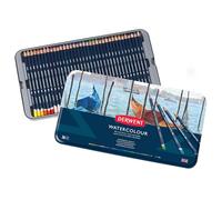 Derwent 32885 - Set de 36 Lápices Acuarelables con Cuerpo Hexagonal, Profesional, para Adultos, Estudiantes, Aficionados y Profesionales, Pensado para Pintar y Dibujar