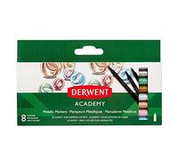 DERWENT 98212 - Pack 8 rotuladores con colores metálizados