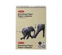 Derwent Bloc de Dibujo para Esbozos A4, 30 Hojas, Papel de 165 g/m² - Ideal para Bocetos y Técnicas Secas