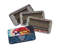 Derwent Estuche de lápices Chromaflow – 100 lápices, núcleo 3,5 mm, gran dureza, mezcla fácil