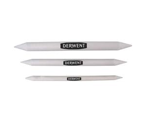 Derwent Difuminador de Papel para Dibujar, Set de 3, Papel de Arroz, Calidad Profesional, 2300561