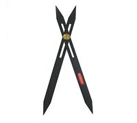 Derwent Divisor Proporcional, 11 orificios de Graduación, Para Medir y Dibujar a Escala, Negro, Calidad Profesional, 2300580