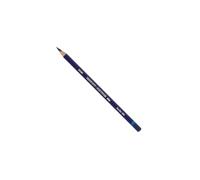Derwent Inktense - Lápiz individual permanente de acuarela, azul marino (0830), 4 mm de fuerza superior, soluble en agua, ideal para dibujar, colorear y pintar en papel y tela, calidad profesional