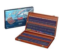 Derwent Inktense Pinturas de Colores Solubles en Agua, Set de 72 Colores en Estuche de Madera, Núcleo de 4mm, Soluble en Agua, Ideal para Colorear, Pintar y Dibujar, Calidad Profesional (2301844)