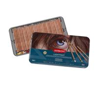 Derwent Lightfast Pencils Juego de 36 Lápices de Colores a Base de Aceite 100% Resistente a la Luz en 1 Caja Metálica