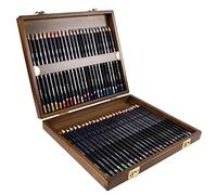 DERWENT Lápices de Colores Derwent Studio para Dibujar y Colorear, Set de 48 en Caja de Madera de Regalo, Ideal para Ilustrar y Detallar, Calidad Profesional, 0700822