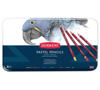 Derwent Lápices de Colores Pastel en Caja Metálica - 36 Colores Surtidos