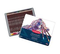 DERWENT Lápices Derwent de Colores Coloresoft para Dibujar y Escribir, Set de 24, Ideal para Crear Colores, Calidad Profesional, 0701027