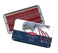 DERWENT Lápices Derwent Pastel para Dibujar y Escribir, Set de 36, Ideal para Mezclar y Colorear, Calidad Profesional, 0700307