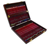 DERWENT Lápices Derwent Pastel para Dibujar y Escribir, Set de 48 en Caja de Madera de Regalo, Ideal para Mezclar y Colorear, Calidad Profesional, 0700644