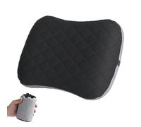 Derwrtup Almohada inflable, reposacabezas portátil para avión | Cojín lumbar plegable para camping, viajes al aire libre