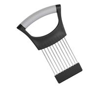 Derwrtup Asistente para rebanar alimentos,Cortador de cebolla para rebanar | Soporte para picadora de verduras y limón para cocina | Herramienta para cortar alimentos para cebolla, carne, papa, tomate