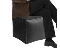 Derwrtup Banqueta Pequeña con Almacenamiento | Asiento Rellenable para Sala De Estar con Reposapiés,Silla Baúl De Juguetes Versátil Asiento Cómodo para Dormitorio Lugar De Trabajo Y Apartamento