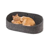 Derwrtup Cama para Gatos - Cama para Gatos de Fieltro | Colchón Resistente A Arañazos Antidesgarros Cómodo para Viajes Sofá Interiores Auto Exteriores Ventana Sillón