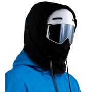 Derwrtup Capucha con Forro Polar Impermeable, Transpirable Forro Polar a Prueba de Viento cálido para la Cabeza, Campana de Cara de Invierno, para Trabajo al Aire Libre, Senderismo, esquí,