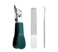 Derwrtup Cortaíneas inclinadas, cortaíneas de uñas de los pies | Apertura amplia de las cortinas de uñas de los pies,Herramienta de manicura de servicio pesado ergonómico para atención profesional del
